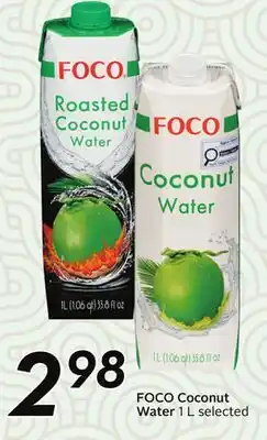 Sobeys Coconut Water offer