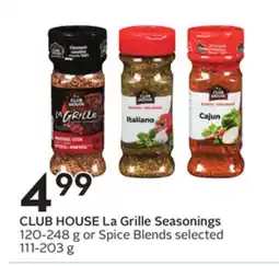 Sobeys La Grille Seasonings 120-248 g or Spice Blends selected 111-203 g offer