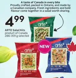 Sobeys ARTE Salad Kits offer
