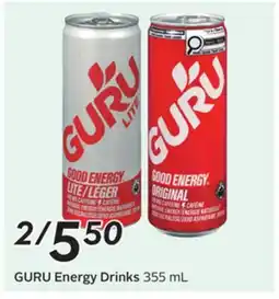 Sobeys Energy Drinks offer