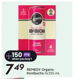 Sobeys Organic Kombucha offer