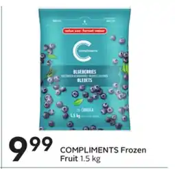 Sobeys COMPLIMENTS Frozen Fruit offer