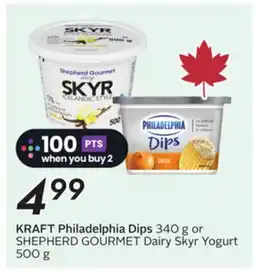 Sobeys Philadelphia Dips offer