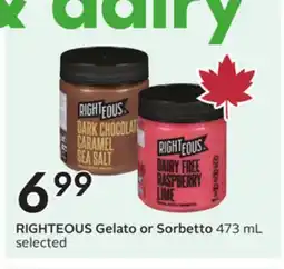 Sobeys Gelato or Sorbetto offer