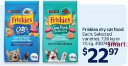 Walmart Purina Friskies dry cat food offer