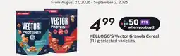 Sobeys Vector Granola Cereal offer