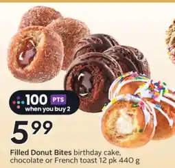 Sobeys Filled Donut Bites offer