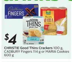 Sobeys Good Thins Crackers offer