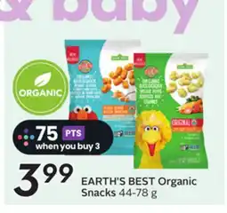 Sobeys Organic Snacks offer