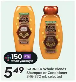 Sobeys Whole Blends Shampoo or Conditioner offer