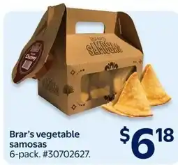 Walmart Brar's vegetable samosas offer