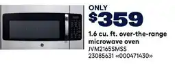 RONA 1.6 cu. ft. over-the-range microwave oven offer