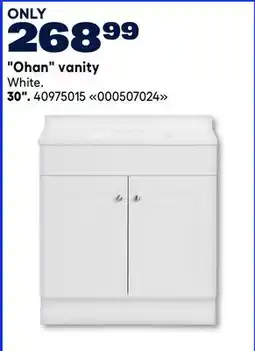 RONA VALU+ Ohan vanity offer