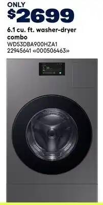 RONA SAMSUNG 6.1 cu. ft. washer-dryer combo offer