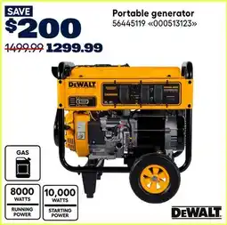 RONA DEWALT Portable generator offer