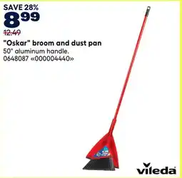 RONA Oskar broom and dust pan offer