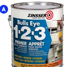 RONA Zinsser Bulls Eye 1-2-3, 3.78-L offer
