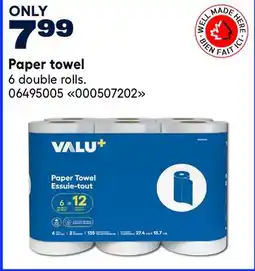RONA Paper towel offer