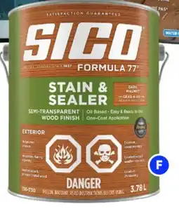 RONA SICO exterior paint and stain offer
