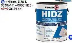 RONA ZINSSER Hidz, 3.78-L offer