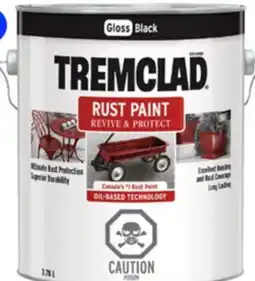 RONA 3.78-L, black All sizes of TREMCLAD rust paint offer