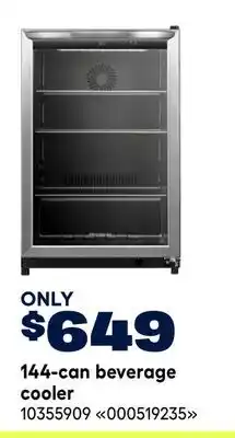 RONA Frigidaire 144-can beverage cooler offer