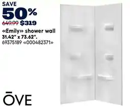 RONA Emily shower wall offer