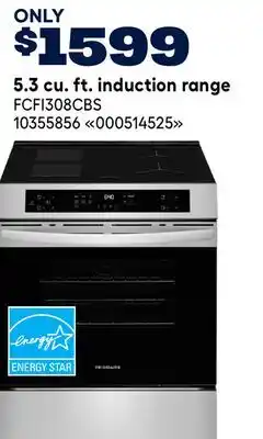 RONA Frigidaire 5.3 cu. ft. induction range offer