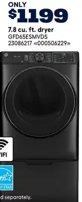 RONA 7.8 cu. ft. dryer offer