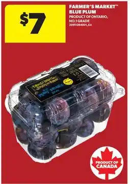 Real Canadian Superstore FARMER'S MARKET BLUE PLUM offer