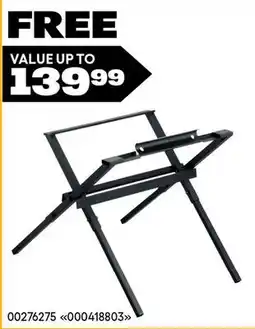 RONA DEWALT DW7451 Table Saw Stand - Black - Folding and Portable - 14-lb offer
