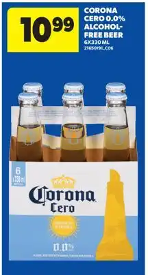 Real Canadian Superstore CORONA CERO 0.0% ALCOHOL-FREE BEER offer