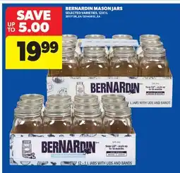 Real Canadian Superstore BERNARDIN MASON JARS offer