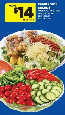 Real Canadian Superstore FAMILY SIZE SALADS, 665 G-1.173 KG offer