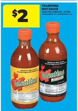 Real Canadian Superstore VALentina HOT SAUCE offer