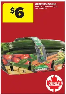 Real Canadian Superstore GREEN ZUCCHINI offer