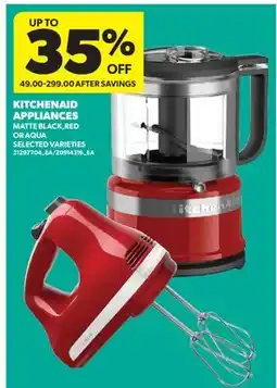 Real Canadian Superstore KITCHENAID APPLIANCES offer
