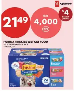 Real Canadian Superstore PURINA FRISKIES WET CAT FOOD, 24'S offer