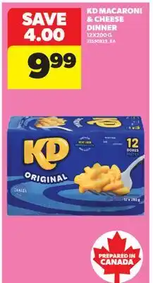 Real Canadian Superstore KD MACARONI & CHEESE DINNER offer