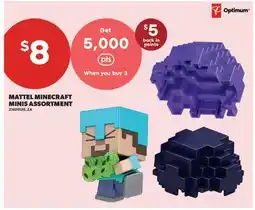 Real Canadian Superstore MATTEL MINECRAFT MINIS ASSORTMENT offer