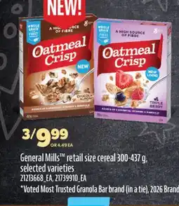 Real Canadian Superstore GENERAL MILLS RETAIL SIZE CEREAL offer