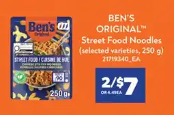 Real Canadian Superstore BEN'S ORIGINAL STREET FOOD NOODLES offer