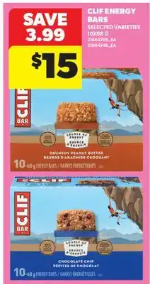 Real Canadian Superstore CLIF ENERGY BARS offer