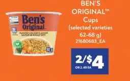 Real Canadian Superstore BEN'S ORIGINAL CUPS offer