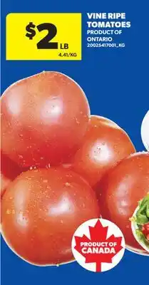Real Canadian Superstore VINE RIPE TOMATOES offer