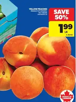 Real Canadian Superstore YELLOW PEACHES offer