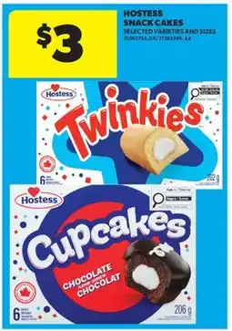 Real Canadian Superstore HOSTESS SNACK CAKES offer