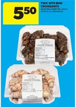 Real Canadian Superstore TWO-BITE MINI CROISSANTS offer