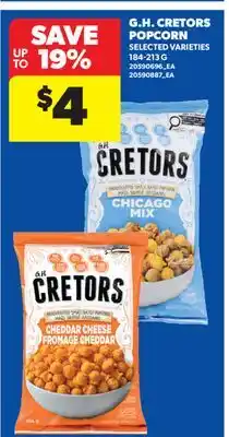 Real Canadian Superstore G.H. CRETORS POPCORN offer