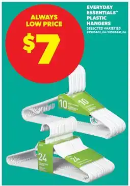 Real Canadian Superstore EVERYDAY ESSENTIALS PLASTIC HANGERS offer